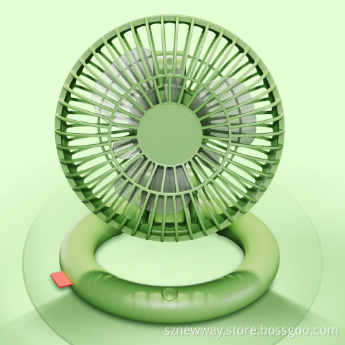 Qualitell Silent Storage Fan Rechargeable Mini Fan